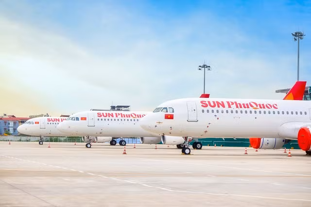 Tập đoàn Sun Group “bắt tay” Changi Airports International nhằm phát triển Cảng HKQT Phú Quốc theo tiêu chuẩn quốc tế. Ảnh Ánh Dương.
