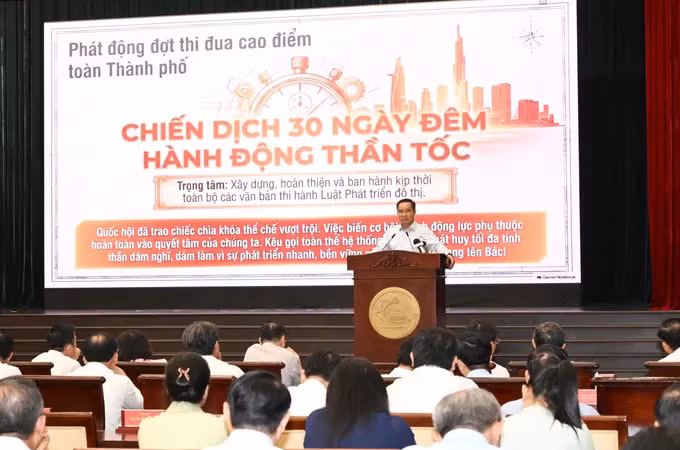 Triển khai thi hành Luật Phát triển đô thị: Hành động ngay, làm thật, hiệu quả thật