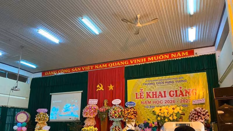 Hơn 1 triệu học sinh Đồng Nai bước vào năm học mới 2026-2027