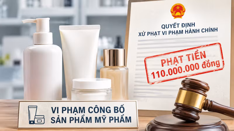 Marico South East Asia bị phạt 110 triệu đồng do vi phạm công bố mỹ phẩm