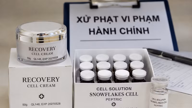 Muse Medical bị phạt 140 triệu đồng, buộc thu hồi sản phẩm mỹ phẩm có vi phạm