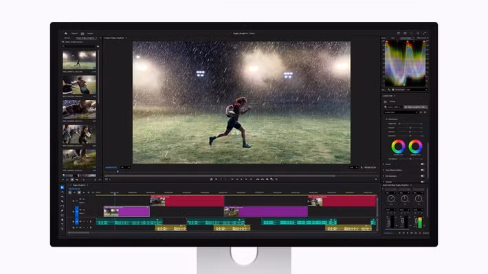 Studio Display XDR tích hợp camera 12 MP Center Stage, hệ thống ba micro và sáu loa hỗ trợ Spatial Audio tương tự bản tiêu chuẩn. Về kết nối, màn hình có hai cổng Thunderbolt 5 và hai cổng USB-C, đóng vai trò như hub trung tâm, cung cấp công suất sạc tối đa 140W qua cáp Thunderbolt 5 Pro, đủ sạc nhanh MacBook Pro 16 inch.