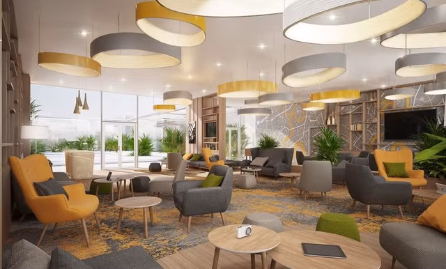 Cận cảnh khách sạn Holiday Inn & Suites Saigon Airport được dùng làm nơi cách ly Covid-19 - Hình 11 Can canh khach san Holiday Inn & Suites Saigon Airport duoc dung lam noi cach ly Covid-19-Hinh-11