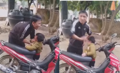 Bị dọa giết, người bố tát con trai 5 tuổi sợ hãi bỏ trốn Bi doa giet, nguoi bo tat con trai 5 tuoi so hai bo tron