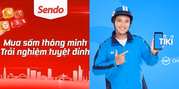 Tiki - Sendo lam an the nao truoc nghi van huy sap nhap?