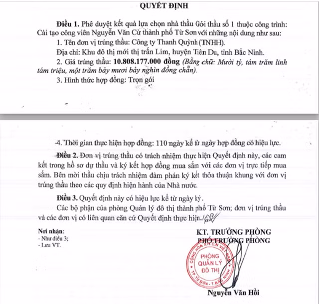 Vụ còn đường hơn 12 tỷ chưa đầy 1 km nhếch nhác: Công ty Thanh Quỳnh còn trúng dự án nào ở Bắc Ninh? - Hình 3 Vu con duong hon 12 ty chua day 1 km nhech nhac: Cong ty Thanh Quynh con trung du an nao o Bac Ninh?-Hinh-3