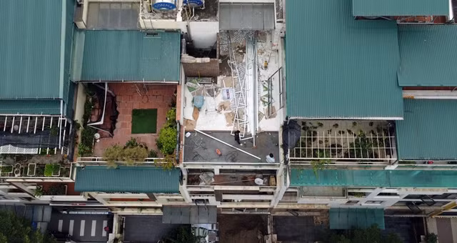 Cận cảnh 'chuồng cọp' quây kín khu biệt thự liền kề HD Mon City triệu đô - Hình 7 Can canh 'chuong cop' quay kin khu biet thu lien ke HD Mon City trieu do-Hinh-7