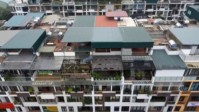 Cận cảnh 'chuồng cọp' quây kín khu biệt thự liền kề HD Mon City triệu đô - Hình 3 Can canh 'chuong cop' quay kin khu biet thu lien ke HD Mon City trieu do-Hinh-3