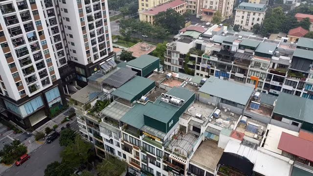Cận cảnh 'chuồng cọp' quây kín khu biệt thự liền kề HD Mon City triệu đô - Hình 4 Can canh 'chuong cop' quay kin khu biet thu lien ke HD Mon City trieu do-Hinh-4