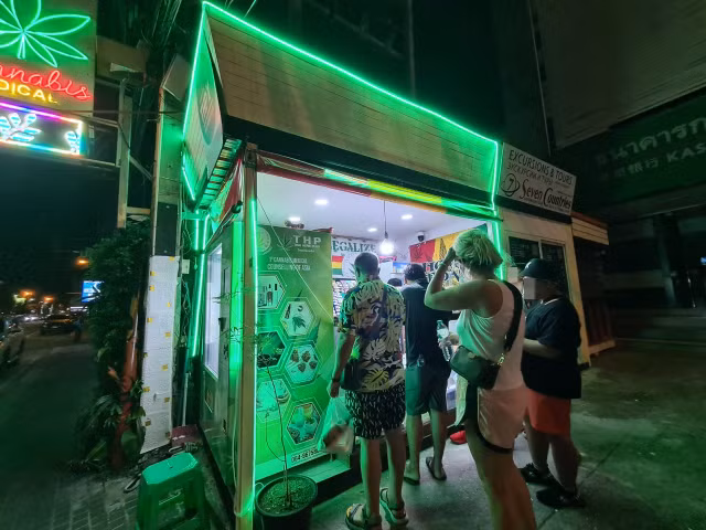 Cận cảnh cần sa bán khắp đường phố Pattaya, Thái Lan - Hình 12 Can canh can sa ban khap duong pho Pattaya, Thai Lan-Hinh-12