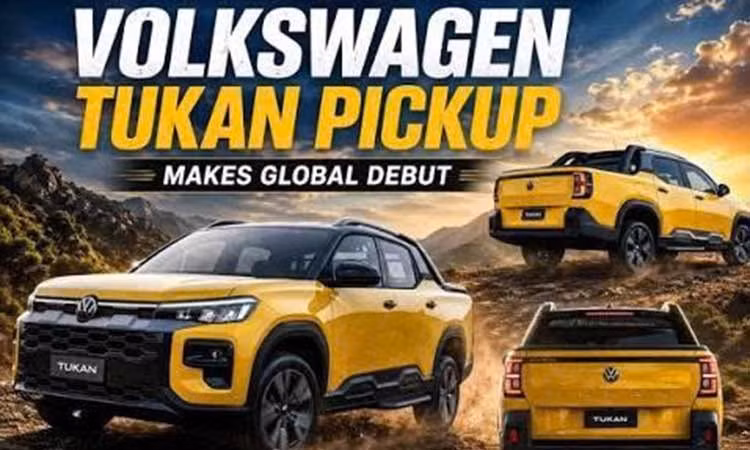 Volkswagen ra mắt bán tải Tukan 2027, chung khung gầm với T-Cross