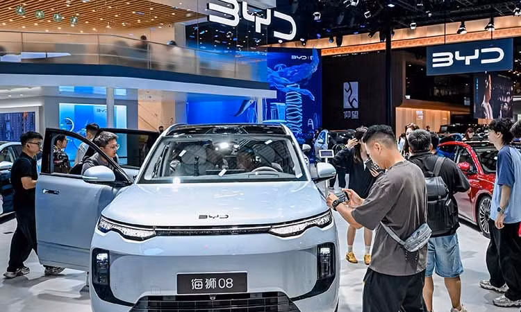 Mục sở thị BYD Sealion 08 từ 892 triệu đồng, tầm hoạt động 900km