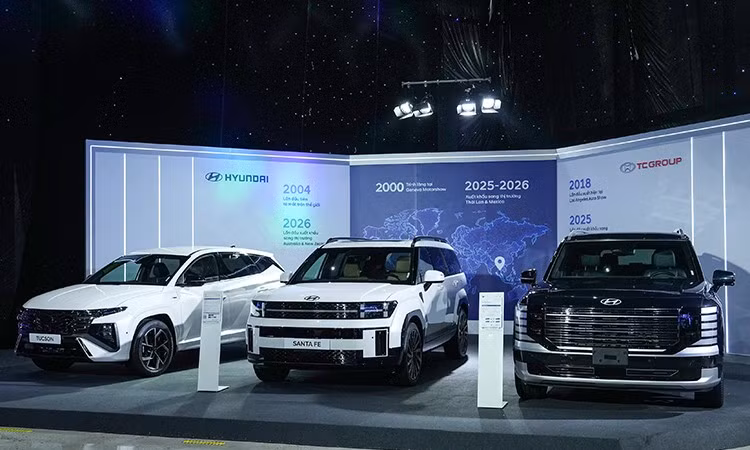 Loạt ôtô Hyundai "made in Vietnam" xuất khẩu sang Mexico và Australia