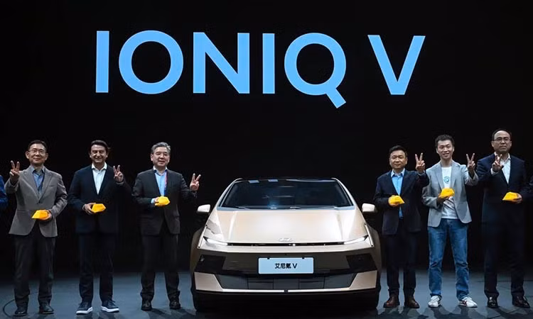 Hyundai Ioniq V sắp mở bán tại Châu Á, ôtô điện đẹp như Lamborghini