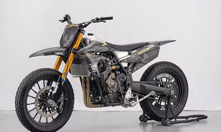  Chi tiết "xế nổ" Yamaha Ténéré 700 lột xác phong cách flat-track 