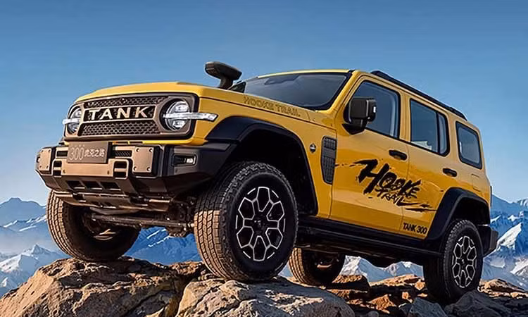 GWM Tank 300 Hooke Trail 2027 ra mắt - chiếc SUV thách thức mọi địa hình