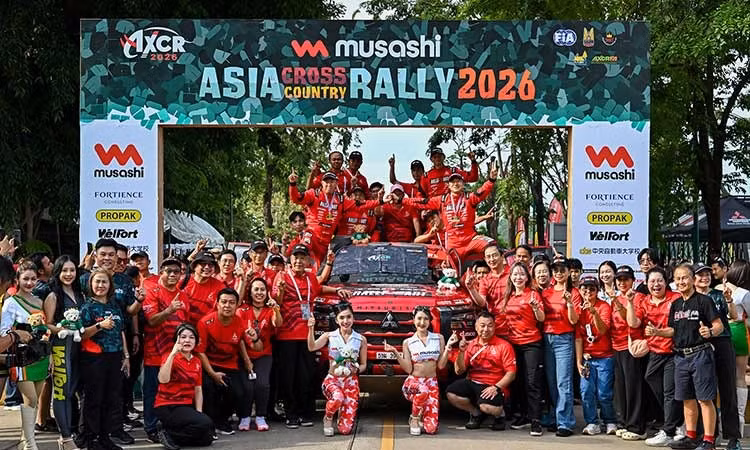 Mitsubishi Triton lần 2 lên "ngôi vương" tại Asia Cross Country Rally