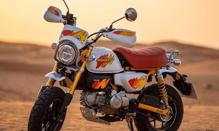 [GALLERY] Honda Monkey đặc biệt ra mắt - xe máy "khỉ con" phong cách cào cào