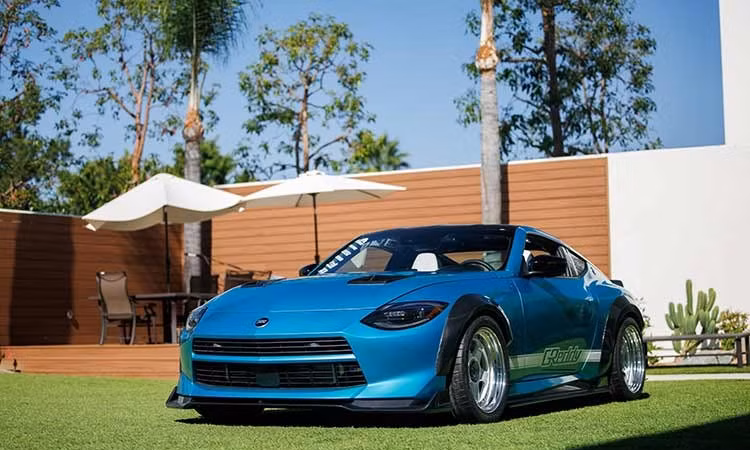 Nissan Z Kaze lộ diện - xe mui trần độc đáo, phong cách thập niên '90