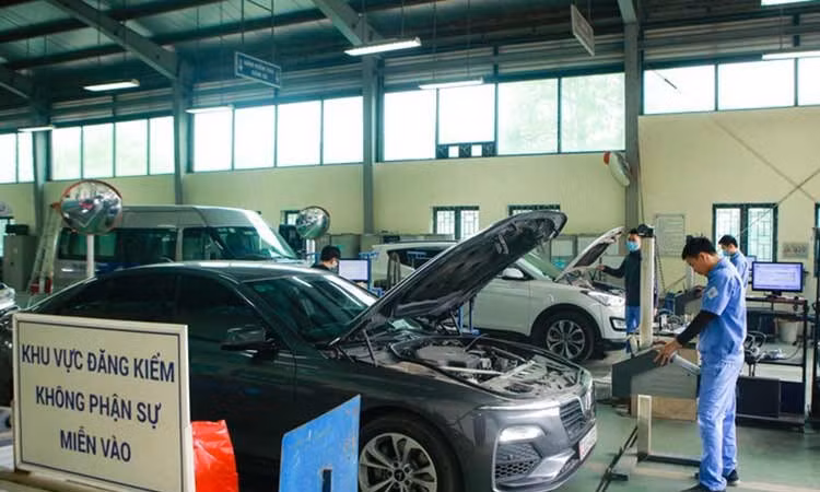 Hơn 500.000 phương tiện trượt đăng kiểm trong 8 tháng năm 2026