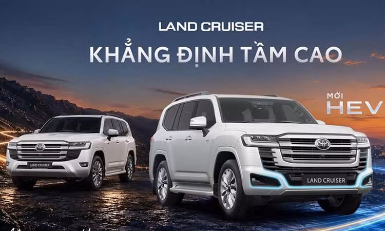 Toyota Land Cruiser 300 HEV chính thức ra mắt tại Việt Nam từ 4,71 tỷ đồng