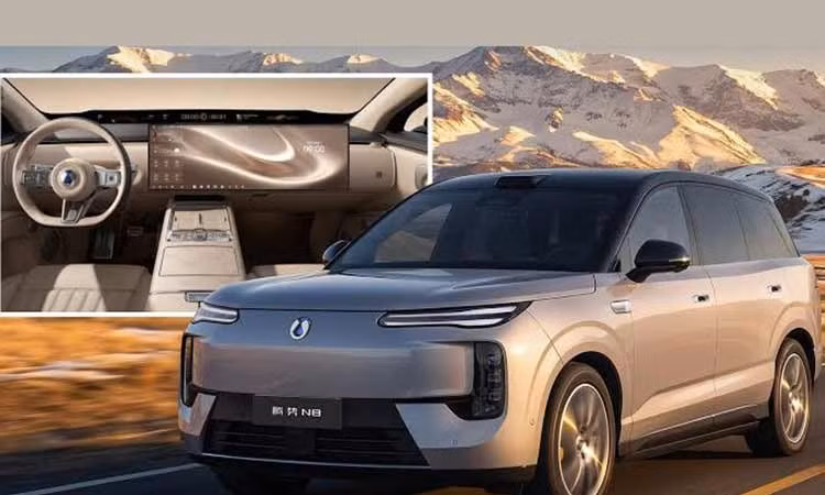 BYD Denza N8 mới lộ nội thất màn hình 1,1 m, chạy tới 1.008 km