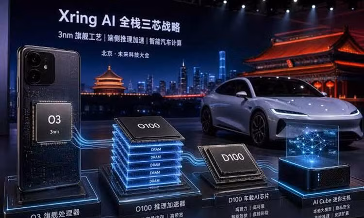 Ôtô Xiaomi sẽ có khả năng tự lái vượt trội nhờ chip Xring D100