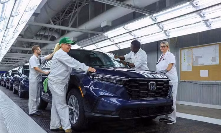 Honda đẩy nhanh tiến độ sản xuất CR-V hybrid thế hệ mới