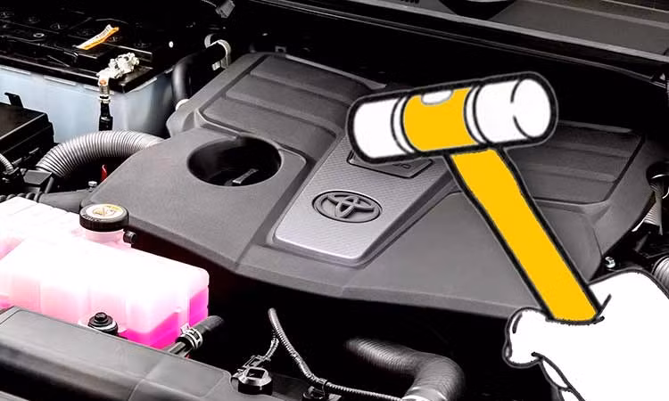 Toyota dùng búa nhựa “bắt bệnh” động cơ V6 trên Tundra và Lexus
