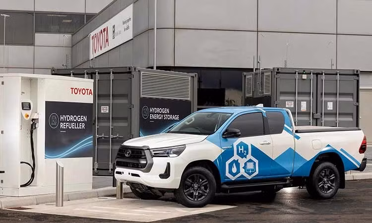  Toyota chốt lịch sản xuất xe bán tải Hilux chạy hydro FCEV vào 2028