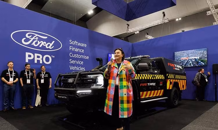 Ra mắt Ford Ranger Super Duty Fire Response Unit đặc chủng chữa cháy