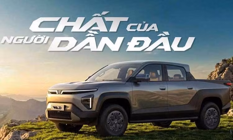 VinFast VF Wild từ 860 triệu đồng - bán tải điện chạy tới 1.000 km nhờ REEV