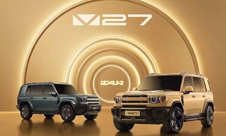 iCaur V27 bản EREV ra mắt, chạy tới 1.230km khi đầy xăng và điện