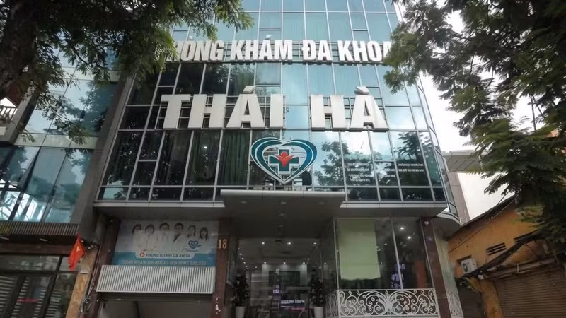 Công an Hà Nội điều tra sai phạm tại Phòng khám đa khoa Thái Hà