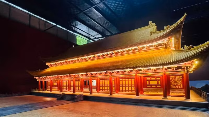 [GALLERY] Chiêm ngưỡng cận cảnh mô hình phục dựng Điện Kính Thiên 
