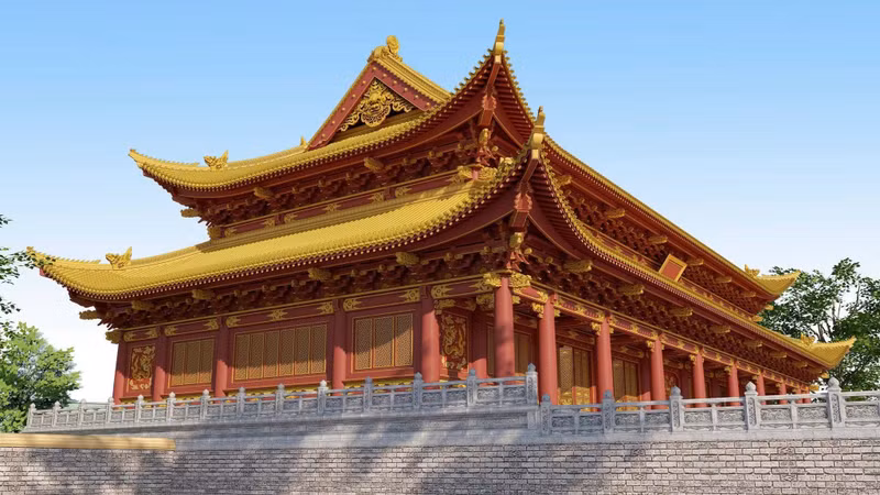 Khởi công dự án bảo tồn Điện Kính Thiên – Trọng điểm di sản Thăng Long