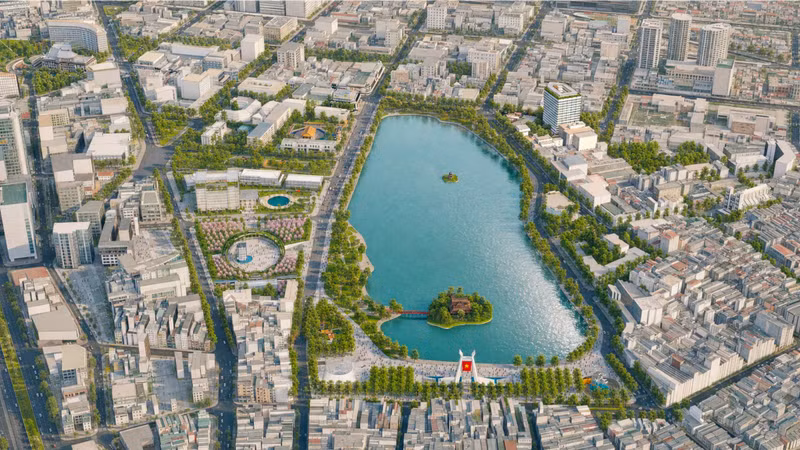 Hà Nội lấy ý kiến về điều chỉnh quy hoạch trung tâm quanh Hồ Gươm