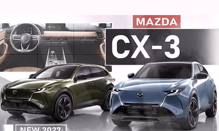 Mazda CX-3 thế hệ mới sẽ thay thế Mazda2, sản xuất tại Thái Lan từ 2027