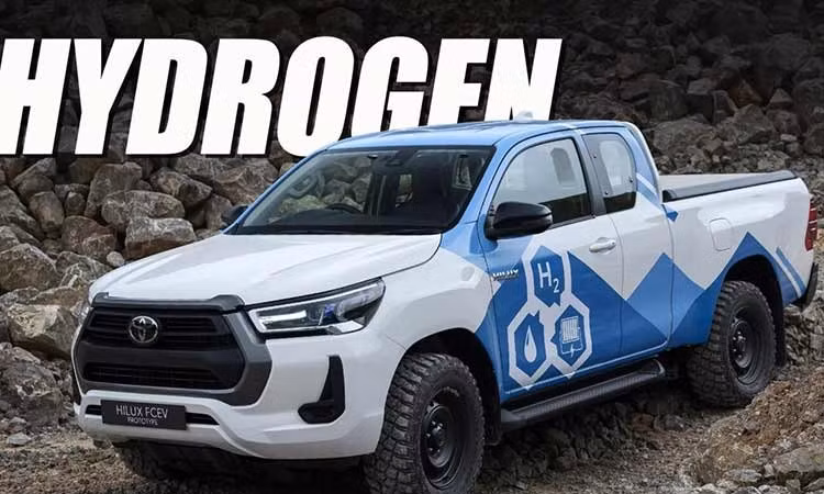 Toyota Hilux chạy bằng hydro sẽ sản xuất tại Thái Lan từ năm 2027