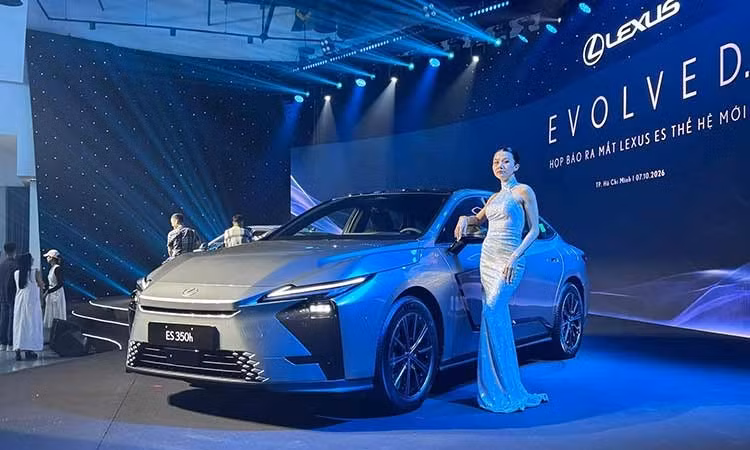 Cận cảnh Lexus ES thế hệ mới vừa ra mắt Việt Nam, giá từ 2,34 tỷ đồng