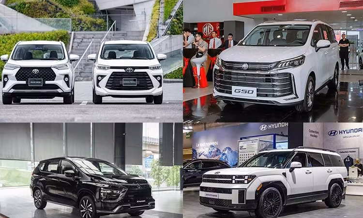 Loạt ôtô 7 chỗ đua ưu đãi, giảm giá cả trăm triệu tại Việt Nam