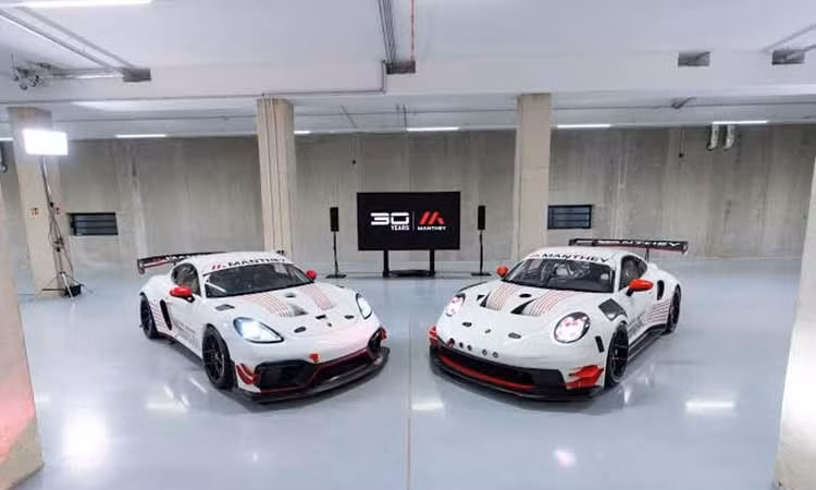 Porsche ra mắt 911 GT3 Cup MR 30 và 718 GT4 RS Clubsport MR 30 đặc biệt