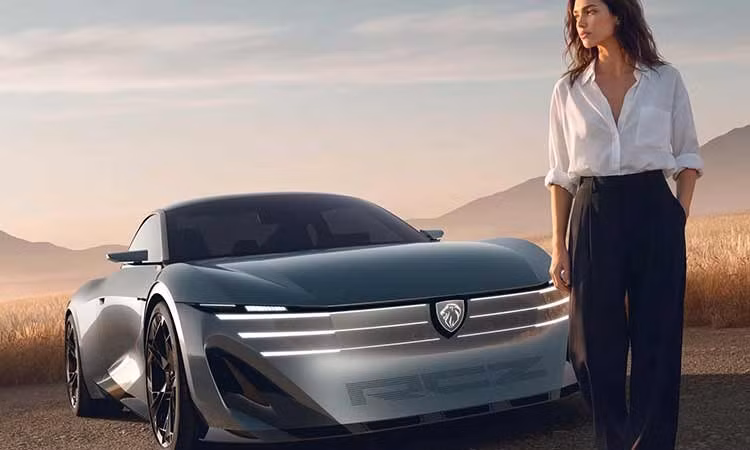 Peugeot RCZ Vision ra mắt - Coupe điện thiết kế đậm chất tương lai