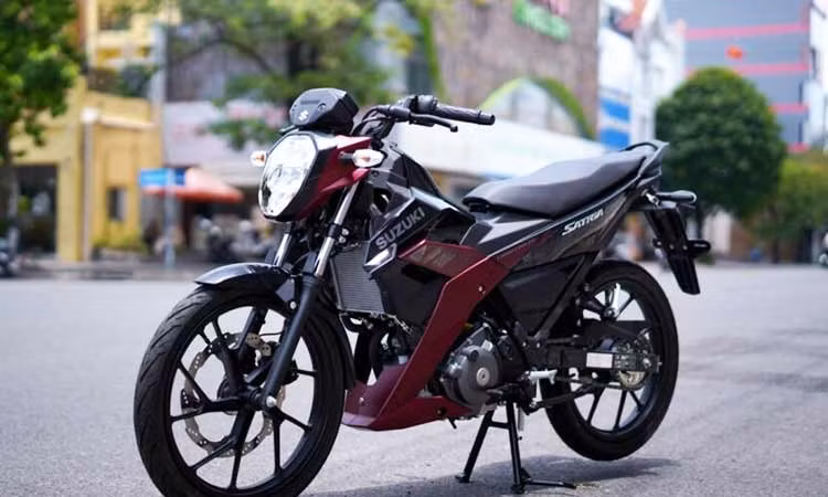 Triệu hồi Suzuki Satria tại Việt Nam nguy cơ rò rỉ nhiên liệu từ bình xăng