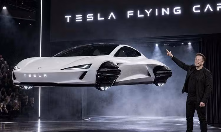Tesla Roadster điện mới tăng tốc 0-96 km/h chưa đến 1 giây, có thể bay