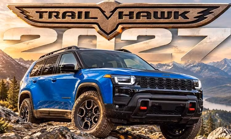 Jeep Cherokee Trailhawk 2027 từ 44.625 USD "đấu" Honda CR-V và Hyundai Tucson