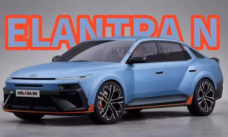 Hyundai Elantra N 2027 thiết kế táo bạo, dùng động cơ 2.5L tăng áp?