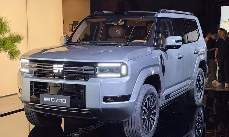 [GALLERY] Chery Jetour G700 2027 ra mắt "giống hệt" Toyota Land Cruiser Prado