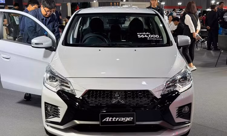 Mitsubishi Attrage mới lộ thông số tại Việt Nam, "uống xăng" 5,3l/100km