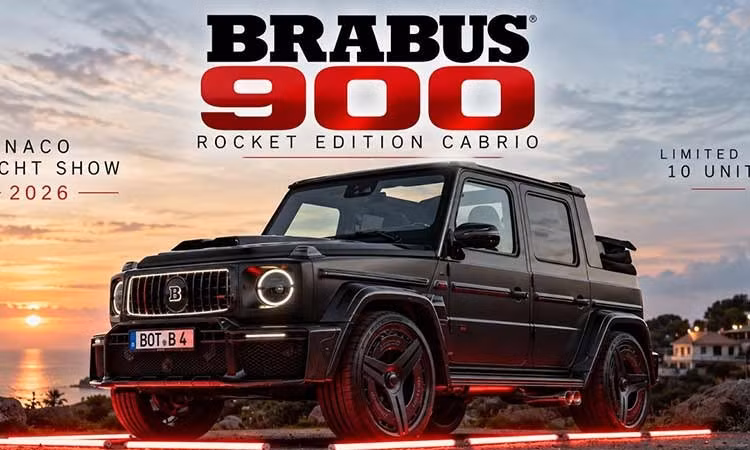 Tận mục Mercedes-AMG G63 mui trần 4 cửa từ Brabus, giá hơn 26 tỷ đồng